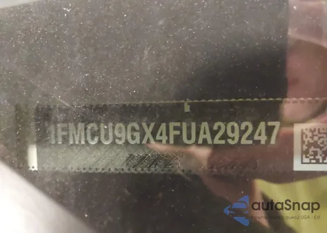 2015 Ford Escape Se from USA, damaged, VIN 1FMCU9GX4FUA29247